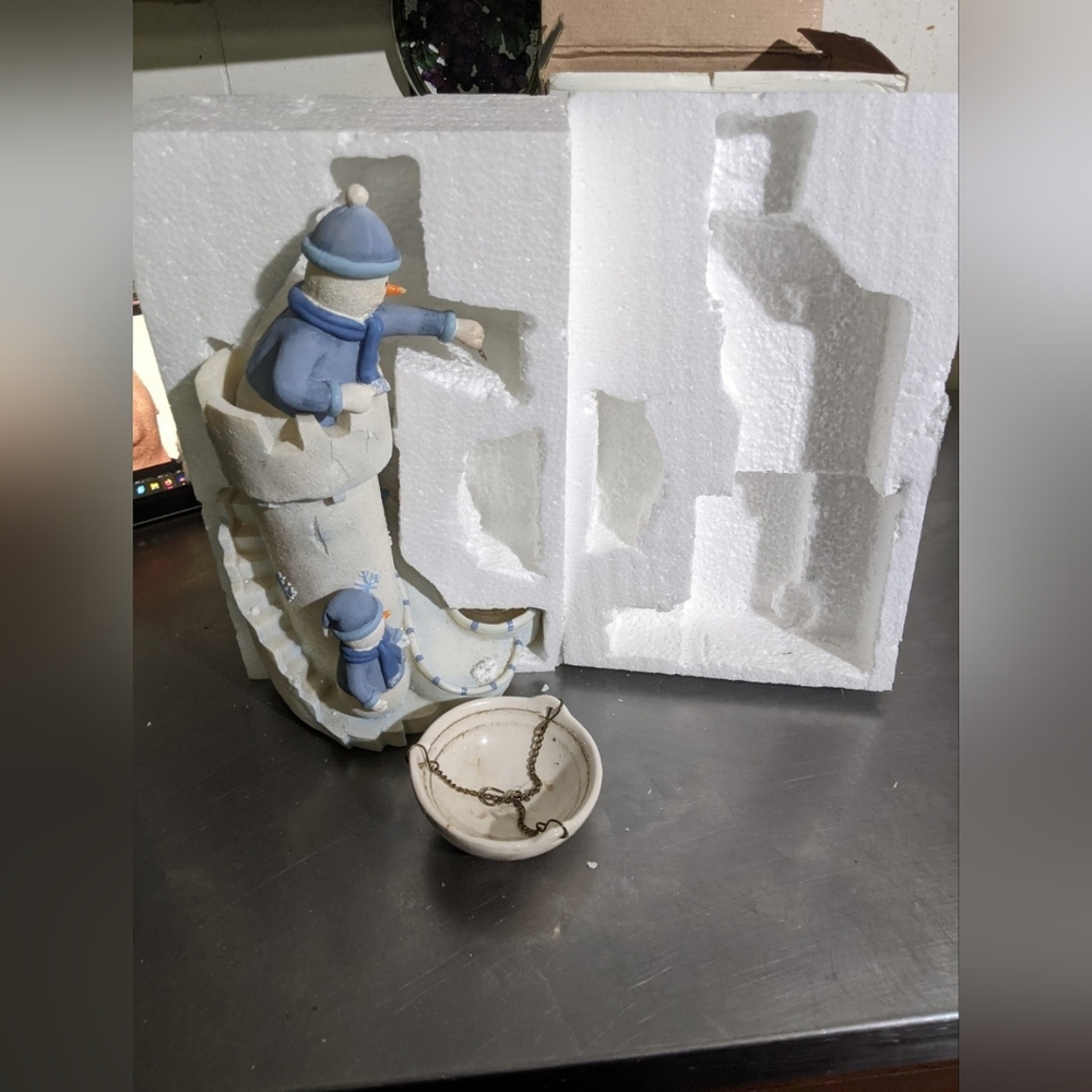 Cardsmart Snowman Slide Candle Burner In Box